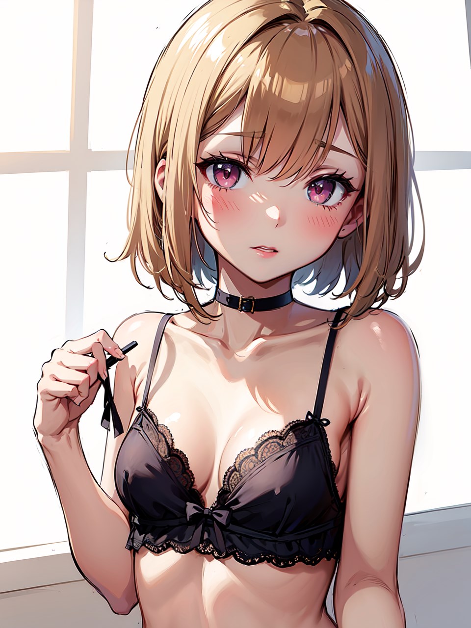 スレンダーで綺麗なご尊顔の二次元美少女