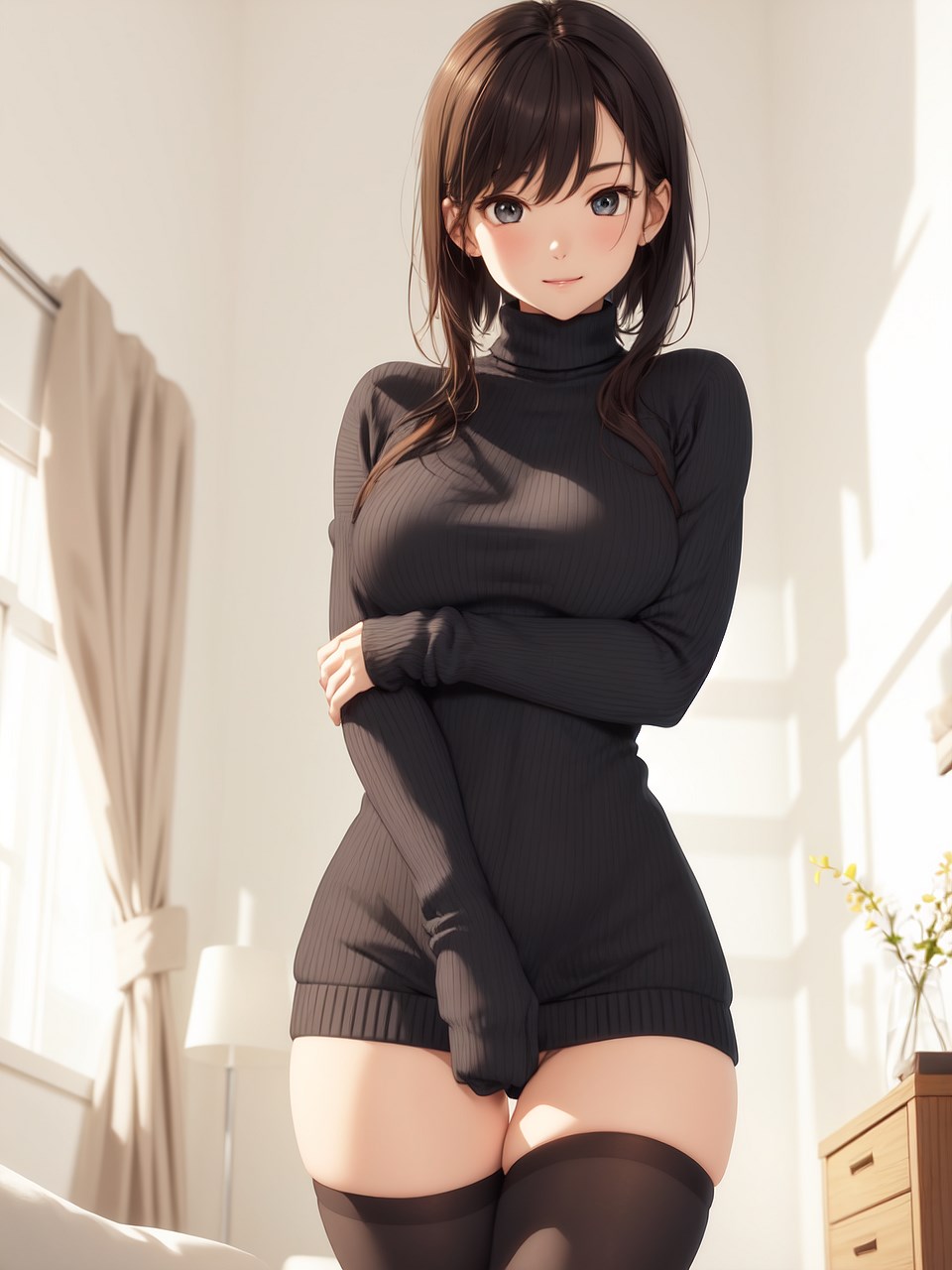 彼女にしたいエッチなニットガール２