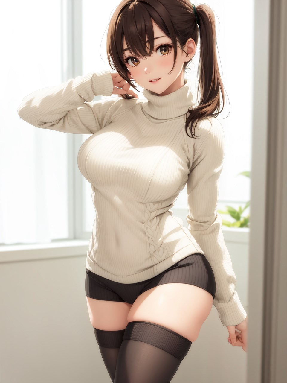 彼女にしたいエッチなニットガール３