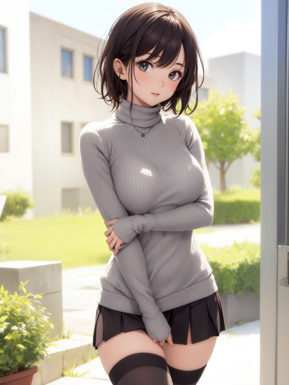 彼女にしたいエッチなニットガール４