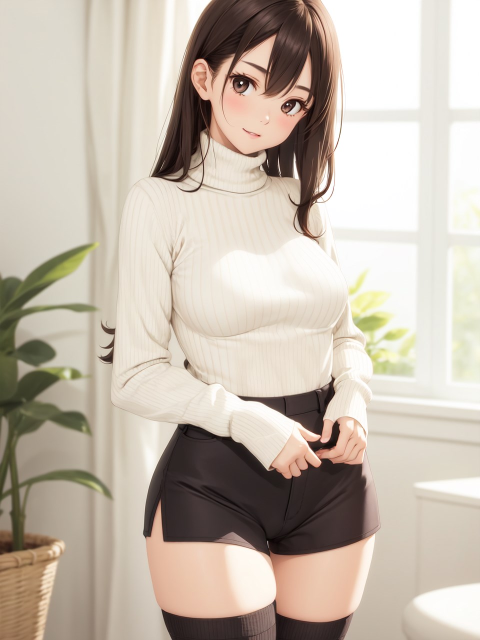 彼女にしたいエッチなニットガール８