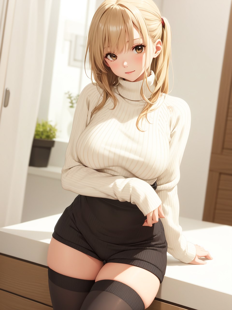 彼女にしたいエッチなニットガール１５